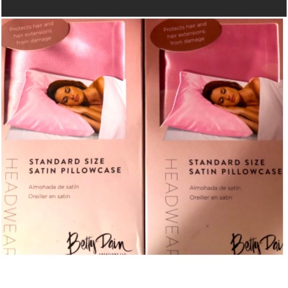 Pink Pillowcases (2) Standard Size - Picture 2 of 2